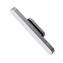 Magnetic LED night light under cabinet lamp for home kitchen room grey