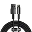 Strong braided cable USB Iphone Lightning cable 2.4 A 2 m black