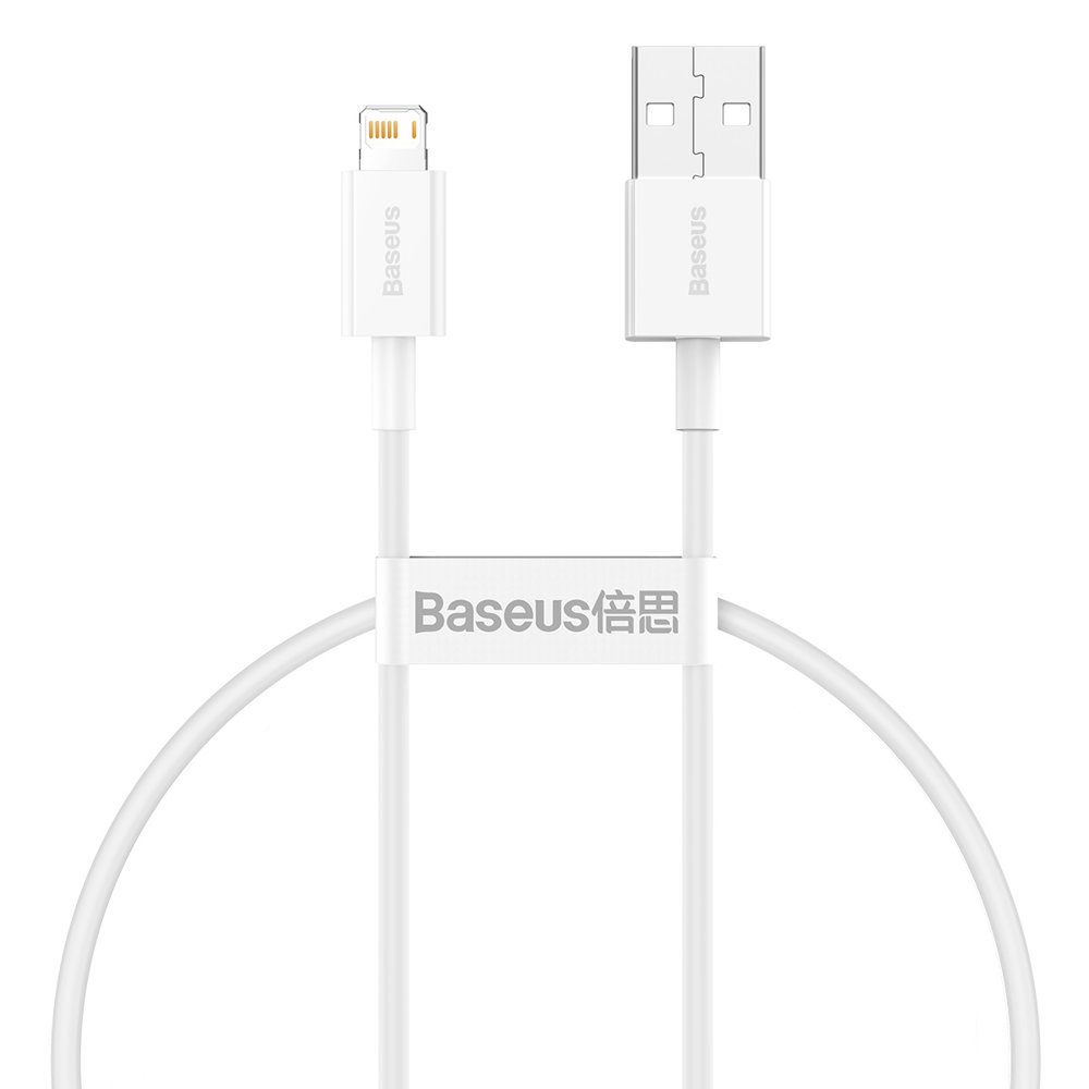 Superior cable USB cable Iphone Lightning 2.4A 25cm White