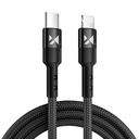 Cable USB-C Iphone Lightning Power Delivery cable 18W 2m black