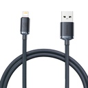 USB Iphone Lightning 2.4A 1.2m fast charging and data transfer cable black