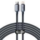 USB-C Iphone Lightning 20W fast charging and data transfer cable 2m black