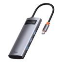Multifunctional USB HUB 5in1 USB-C PD 100W HDMI grey