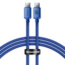 USB-C USB-C 100W fast charging and data transfer cable 1.2m blue
