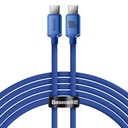 USB-C USB-C 100W fast charging and data transfer cable 2m blue