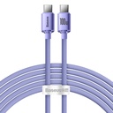 USB-C USB-C 100W fast charging and data transfer cable 2m purple