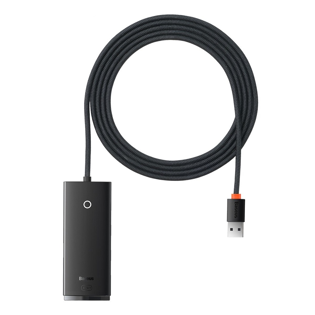 Lite Series 4-Port USB-A to 4xUSB-A 3.0 HUB 2m black