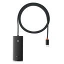 Lite Series adapter HUB USB-C 4x USB 3.0 1m black