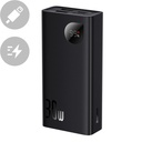 Adaman powerbank 20000mAh 30W black + USB-C cable