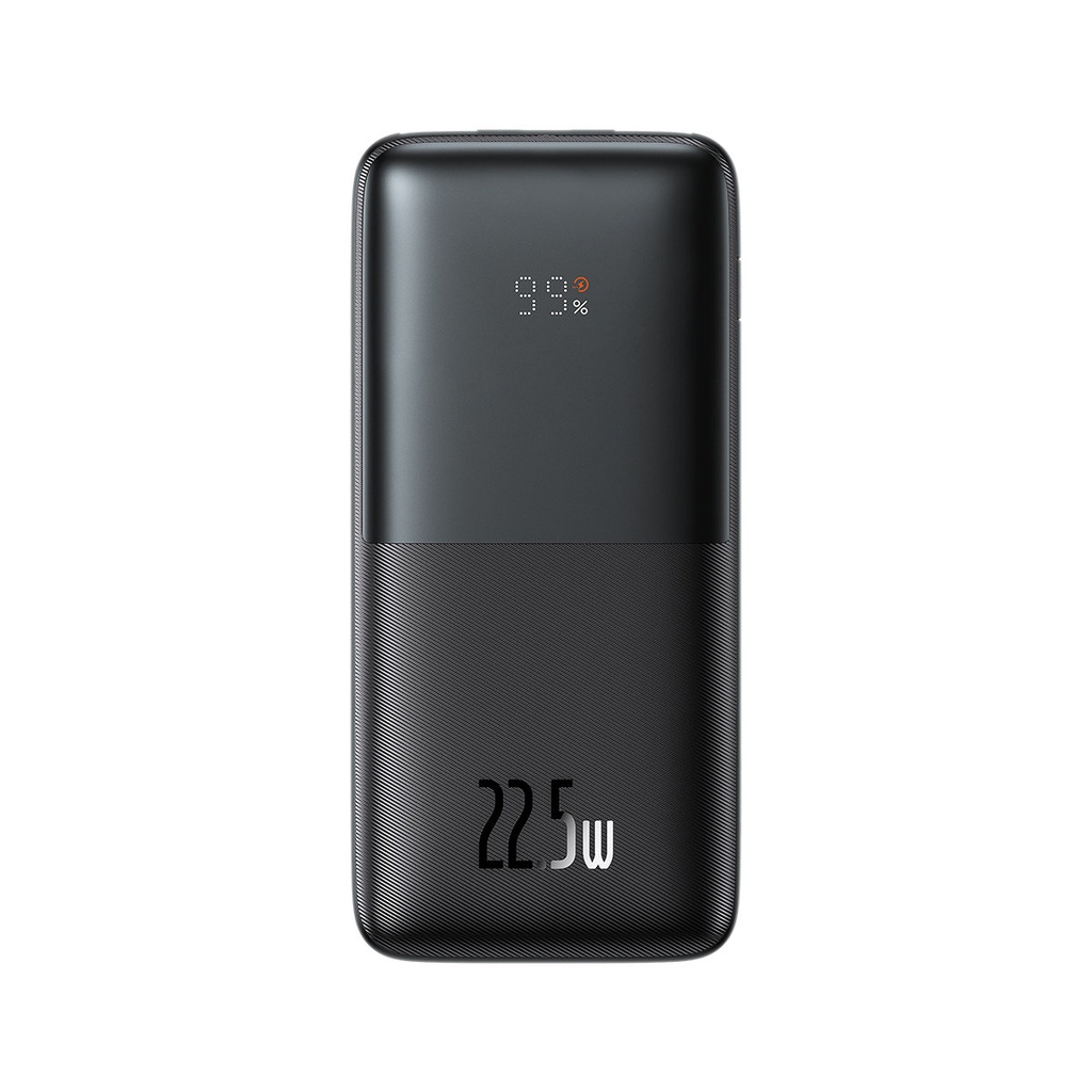 Bipow Pro powerbank 10000mAh 22.5W + USB 3A cable 0.3m black