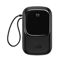 Powerbank with fast charging 20000mAh 20W QC-PD-SCP-FCP Iphone Lightning cable black