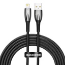 Glimmer Series USB-A Iphone Lightning cable 480Mb-s 2.4A 2m black