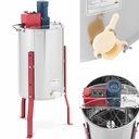 Elektrinė 3 rėmų nerūdijančio plieno medaus centrifuga