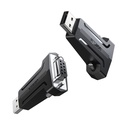 DB9 RS-232 į USB keitiklio adapteris - juodas