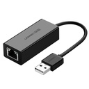 Išorinis LAN adapteris RJ45 - USB 2.0 100 Mbps - juodas
