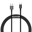 Puikus "Huawei" USB laidas - USB-C 11V / 6A SuperCharge 1 m - juodas