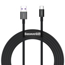 Puikus "Huawei" USB laidas - USB-C 11V / 6A SuperCharge 2 m - juodas