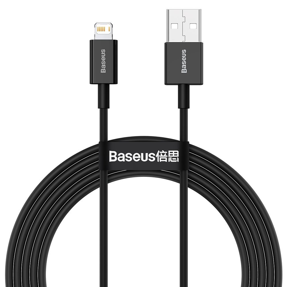 Kabelis "iPhone" USB - "Lightning" 2 m - baltas