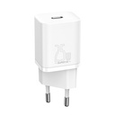 Ypač greitas USB-C 25W "Power Delivery" greitasis įkrovimas - baltas
