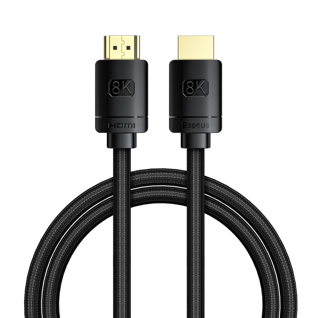 HDMI 2.1 High Definition Series 8K priekšējais kabelis 1,5 m - melns