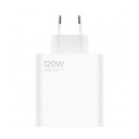 Ātrs USB-A uz USB-C ceļojumu lādētājs 120 W - balts