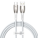 Glimmer USB-A - USB-C ātrās uzlādes kabelis 1 m - balts