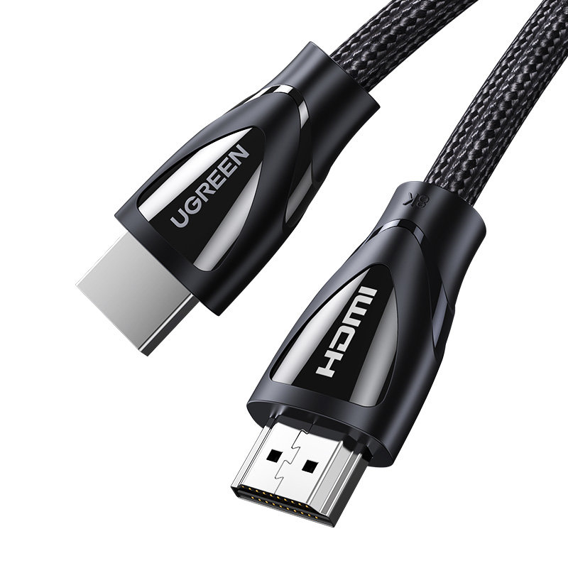 HDMI 8K 60Hz 2 m pīts elastīgs kabelis - melns