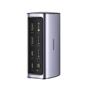 12in1 Multifunctional Docking Station Adapter HUB Ugreen CM555 - gray