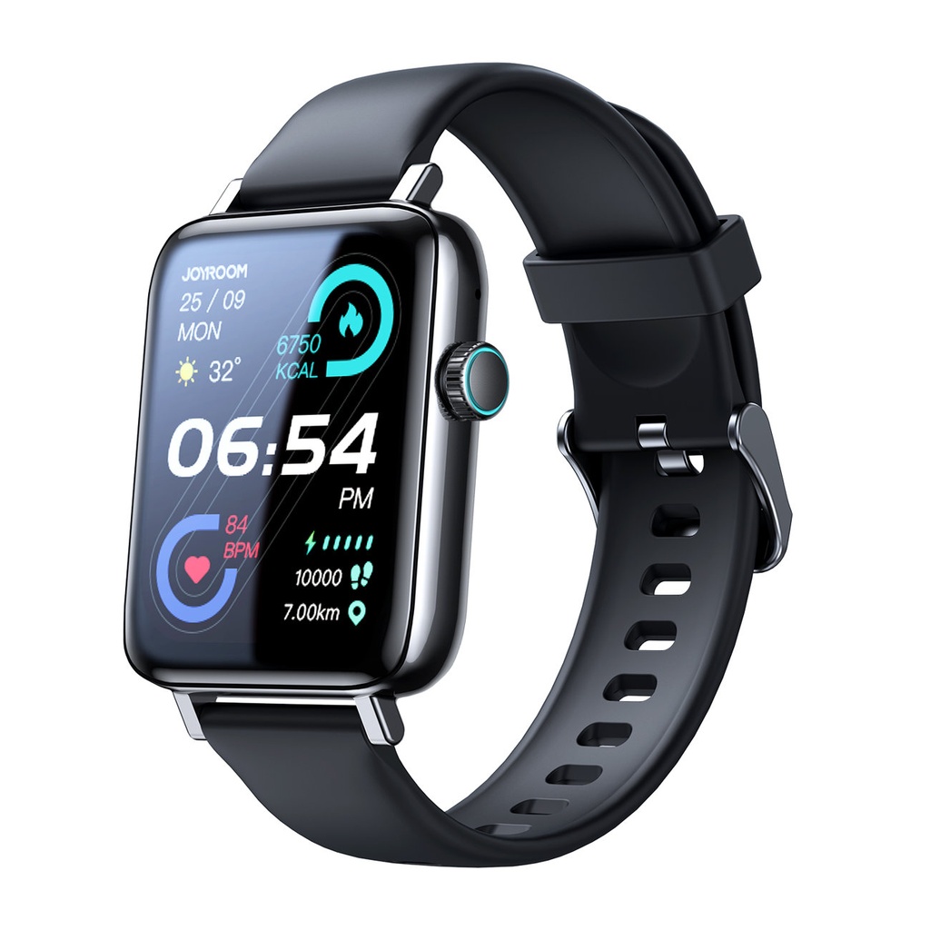 JR-FT5 Fit-Life Series smartwatch with call answering - black