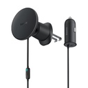 MagSafe 15W USB-C 25W Inductive Car Charger for Windshield - black