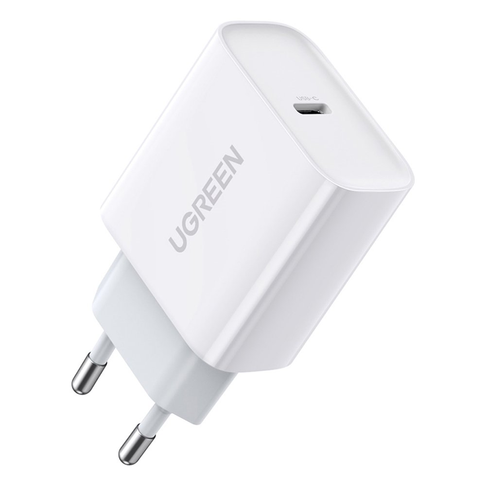 USB Power Delivery 3.0 Quick Charge 4.0+ 20W 3A strāvas lādētājs, balts
