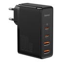 GaN2 Pro USB USB-C QC PD ātrās uzlādes lādētājs 100W melns