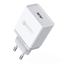 "Quick Charge 3.0" 18W 3A USB greitasis įkroviklis, baltos spalvos