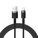 Kabelis iPhone USB - Lightning 2.4A 1.2m melns