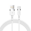 Kabelis USB - USB-C 2.4A 1,2 m balts