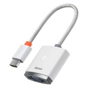 Adapter adapter HDMI to VGA + minijack 3.5mm power microUSB Lite Series white