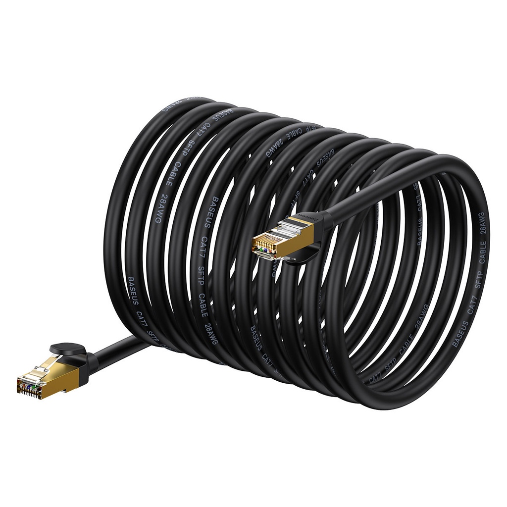 Ātrums Seven 10Gbps RJ45 30 m melns tīkla kabelis