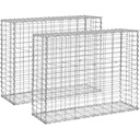 Cinkota tērauda gabionu grozs 101 x 32 x 83 cm - 2 gab.