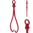 Grapple tongs for loading log bales 600 kg