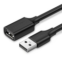 USB kabeļa pagarinātājs 2 m melns