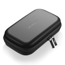 Korpuss cietajam diskam un GSM piederumiem 18x9,5x5,5cm melns