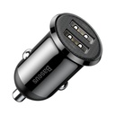 Grain PRO 2x USB 4.8A auto lādētājs melns