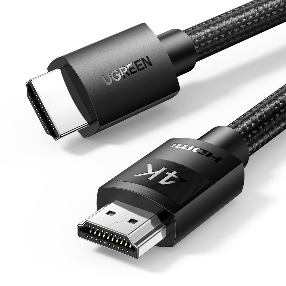 HDMI 2.0 4K pīts lielas izturības kabelis 2 m melns