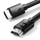 HDMI 2.0 4K pīts lielas izturības kabelis 2 m melns