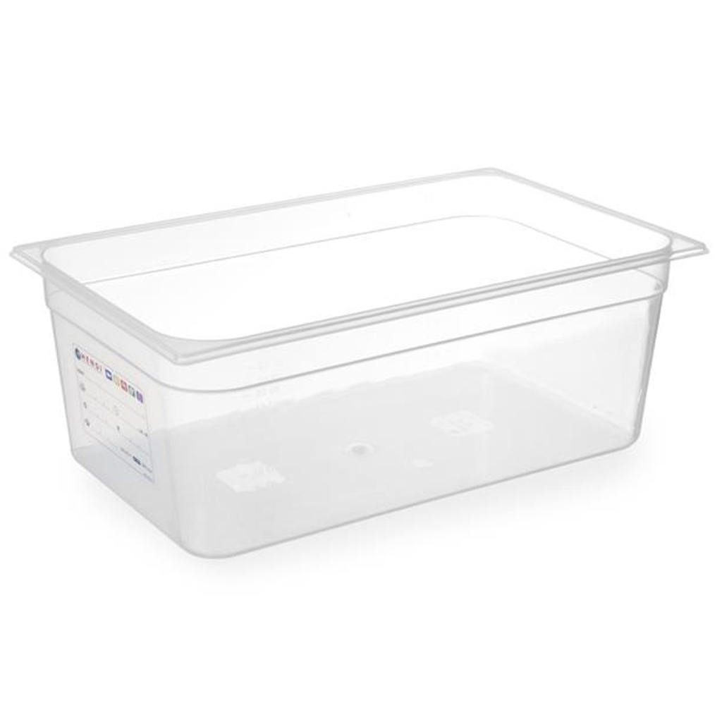 Container of polypropylene GN 1/1 height 100 mm- Hendi 880074