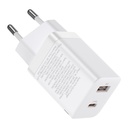 USB-C 30W PD QC "Super Si Pro" baltos spalvos greitasis įkroviklis