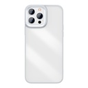 Šarvuotas tvirtas dėklas "iPhone 13 Pro Max" su geliniu rėmeliu, pilkas