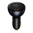 USB USB-C ātrais auto lādētājs 160W PPS Quick Charge 5 PD pelēks