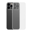 Dėklas "iPhone 13 Pro Max" standus dėklas su geliniu rėmeliu, skaidrus