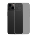 Dėklas iPhone 13 standus dėklas su geliniu rėmeliu juodas